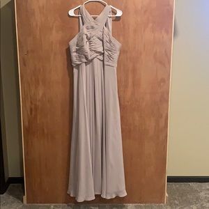 Taupe Bridesmaid Dress